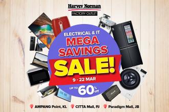 Harvey Norman Electrical & IT Mega Savings Sale (9 March 2022 - 22 March 2022)