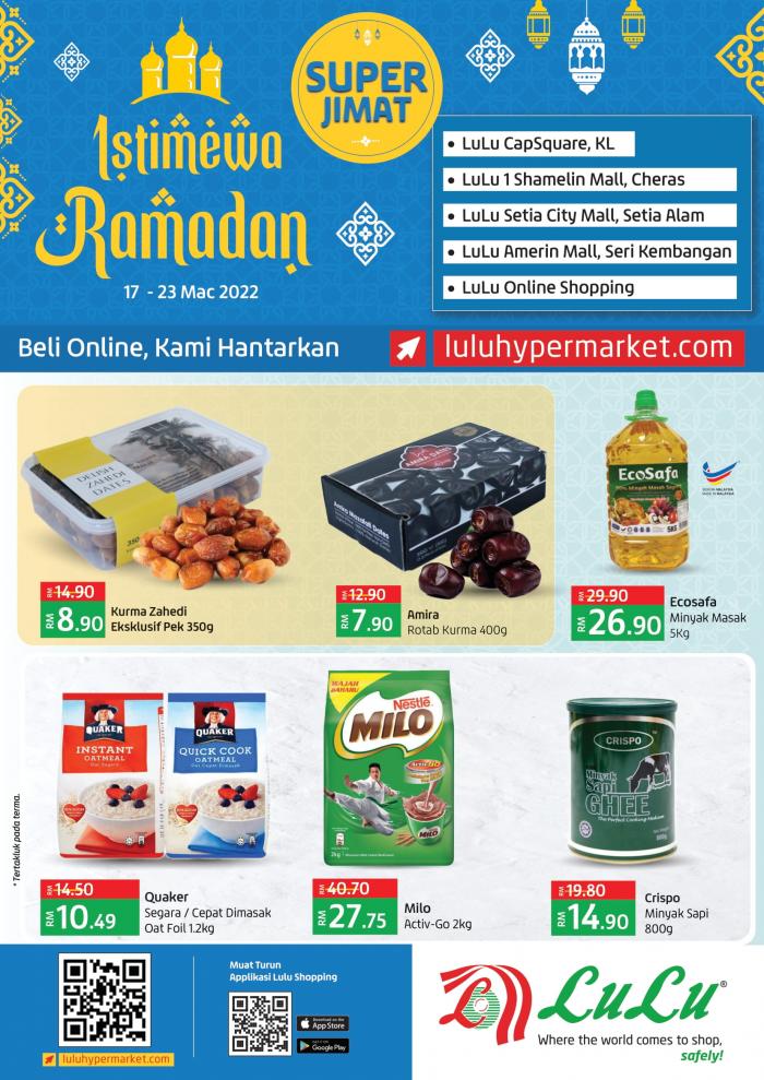 LuLu Ramadan Promotion Catalogue (17 Mar 2022 - 23 Mar 2022)