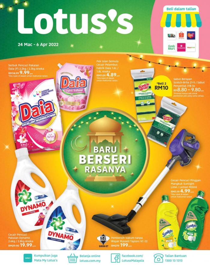 Tesco / Lotus's Ramadan Promotion Catalogue (24 Mar 2022 - 6 Apr 2022)