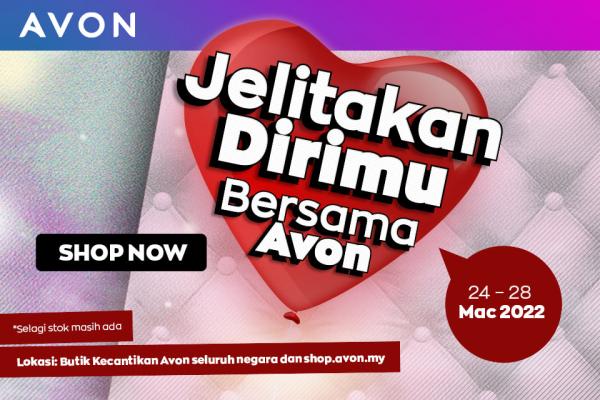 Avon Inimitable Beauty Promotion (24 Mar 2022 - 28 Mar 2022) Avon Inimitable Beauty Promotion (24 Mar 2022 - 28 Mar 2022)
