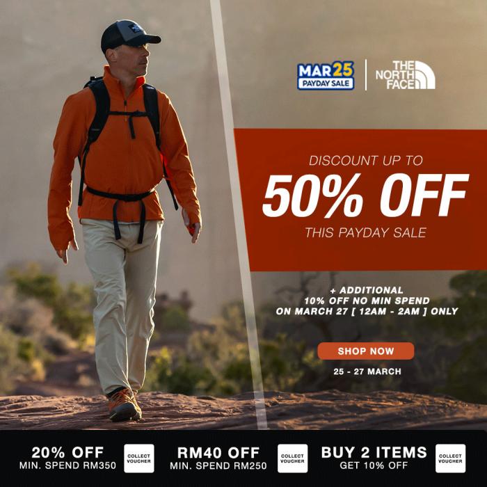 The North Face Shopee Payday Sale The North Face Shopee Payday Sale
