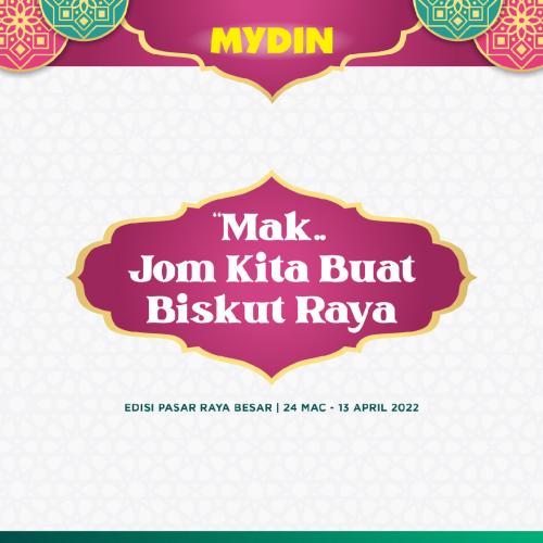 MYDIN Raya Cookies Baking Promotion (24 Mar 2022 - 13 Apr 2022)