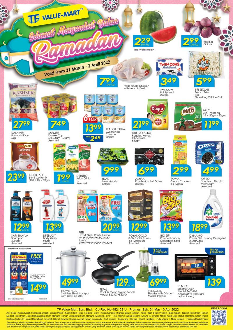 TF Value-Mart Ramadan Promotion (31 Mar 2022 - 3 Apr 2022)