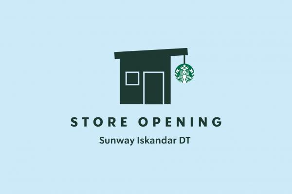 Starbucks Sunway Iskandar DT Opening Promotion (1 Apr 2022 - 7 Apr 2022)