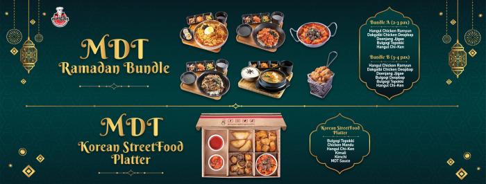 MyeongDong Topokki Ramadan Bundle Promotion (1 Jan 0001 - 31 Dec 9999)