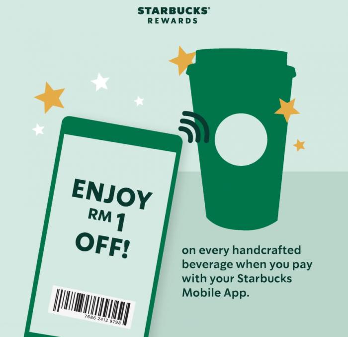 Starbucks Mobile App Promotion (1 Mar 2022 - 30 Jun 2022)