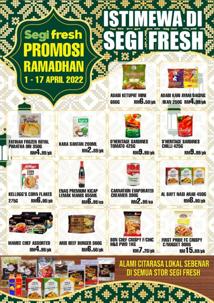 Segi Fresh Ramadan Promotion (1 Apr 2022 - 17 Apr 2022)