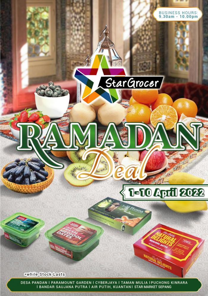 Star Grocer Ramadan Promotion (1 Apr 2022 - 10 Apr 2022)
