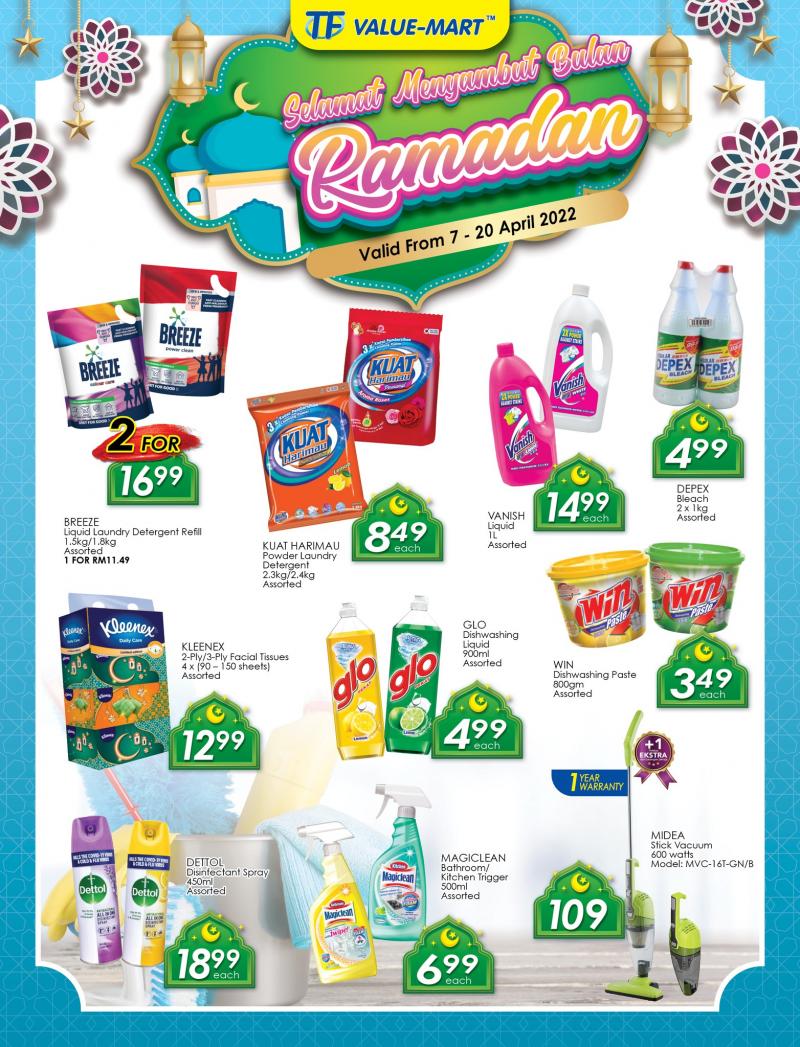 TF Value-Mart Ramadan Promotion Catalogue (7 Apr 2022 - 20 Apr 2022)