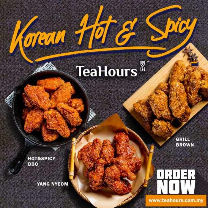 TeaHours Korean Hot & Spicy Promotion TeaHours Korean Hot & Spicy Promotion