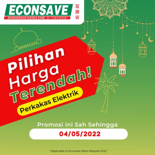 Econsave Electrical Appliances Promotion (valid until 4 May 2022)