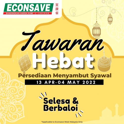 Econsave Hari Raya Tawaran Hebat Promotion (13 Apr 2022 - 4 May 2022)
