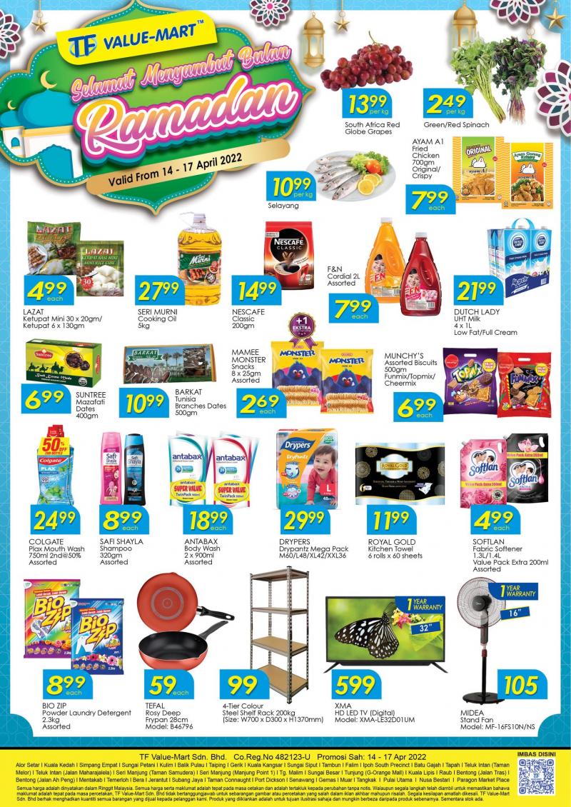 TF Value-Mart Ramadan Promotion (14 Apr 2022 - 17 Apr 2022)