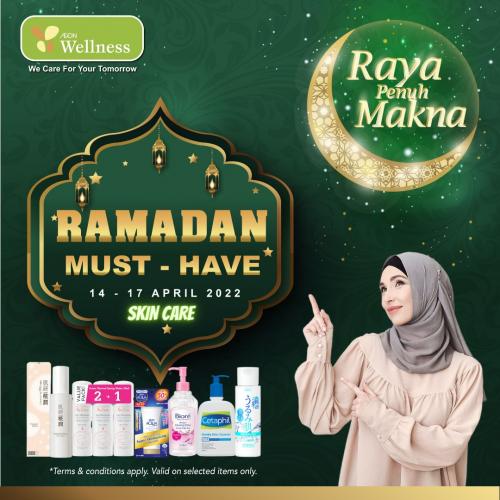 AEON Wellness Ramadan Skin Care Promotion (14 Apr 2022 - 17 Apr 2022)