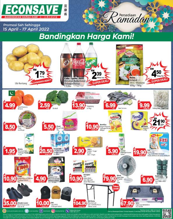 Econsave Ramadan Promotion (15 Apr 2022 - 17 Apr 2022)