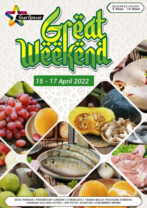 Star Grocer Weekend Promotion (15 Apr 2022 - 17 Apr 2022)