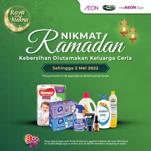 AEON Ramadan Cleaning Essentials Promotion (valid until 2 May 2022)