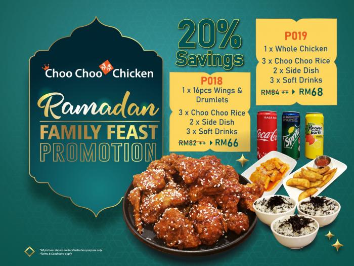 Choo Choo Chicken Ramadan Promotion