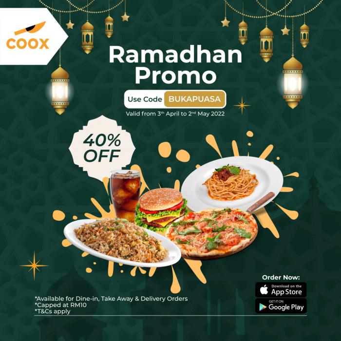 Coox Ramadan Promotion (3 Apr 2022 - 2 May 2022)