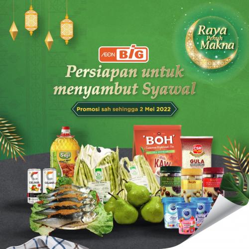 AEON BiG Hari Raya Promotion (valid until 2 May 2022)