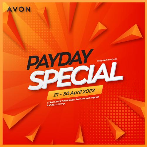 Avon PayDay Sale (21 Apr 2022 - 30 Apr 2022) Avon PayDay Sale (21 Apr 2022 - 30 Apr 2022)
