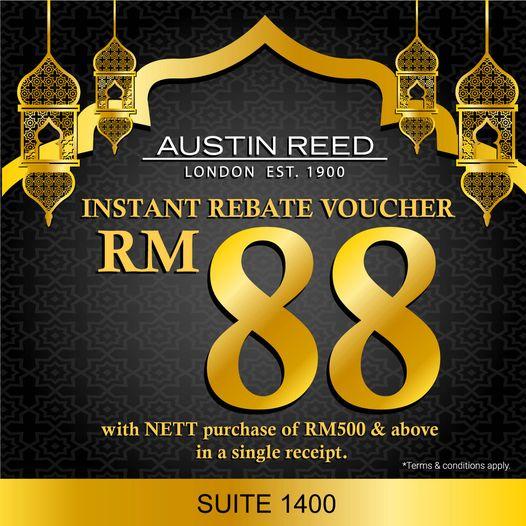 Austin Reed Raya Sale Instant Rebate Voucher at Genting Highlands Premium Outlets (1 Apr 2022 - 15 May 2022)