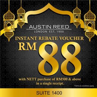 Austin Reed Raya Sale Instant Rebate Voucher at Genting Highlands Premium Outlets (1 April 2022 - 15 May 2022)