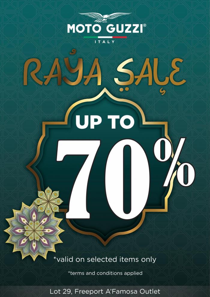 Moto Guzzi Raya Sale Up To 70% OFF at Freeport A'Famosa Moto Guzzi Raya Sale Up To 70% OFF at Freeport A'Famosa