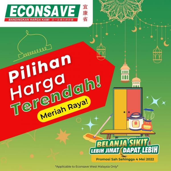 Econsave Raya Lowest Price Promotion (valid until 4 May 2022)