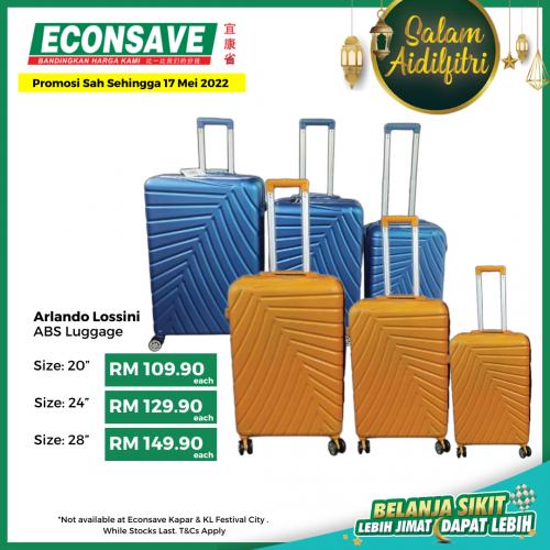 Econsave Hari Raya Promotion (valid until 27 May 2022)