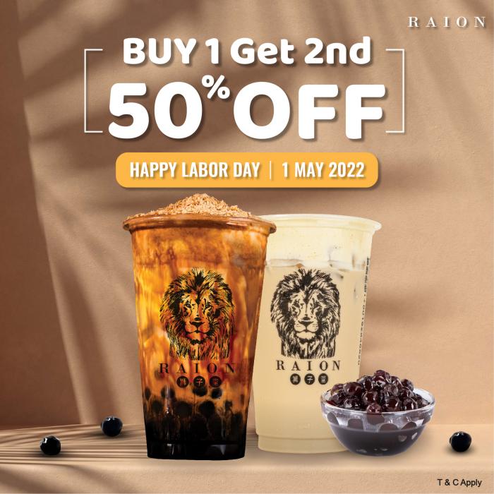 Raion Labour Day Promotion (1 May 2022)