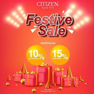 Citizen Raya Festive Sale at Johor Premium Outlets (29 April 2022 - 1 May 2022)
