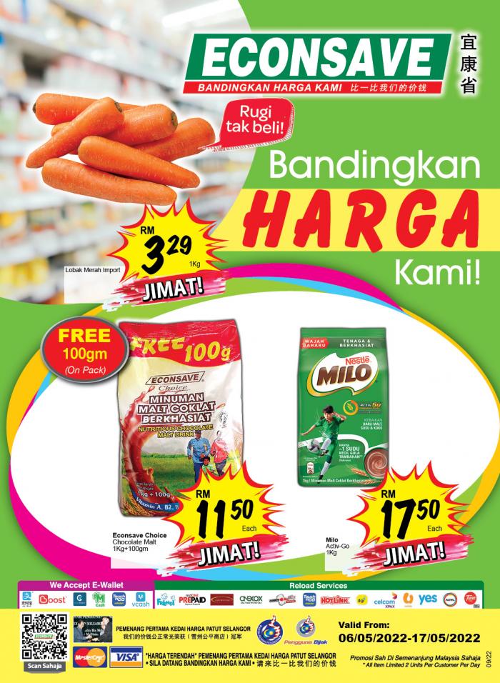Econsave Promotion Catalogue (6 May 2022 - 17 May 2022)