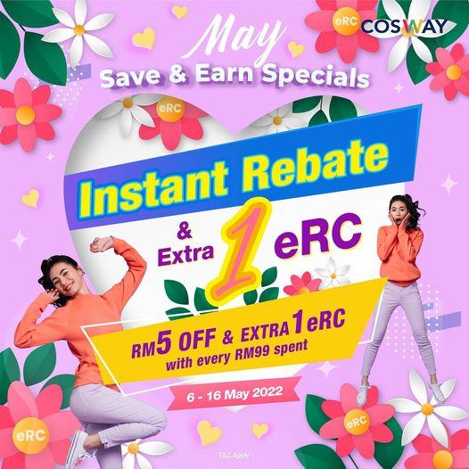 Cosway May Save & Earn Promotion (6 May 2022 - 16 May 2022) Cosway May Save & Earn Promotion (6 May 2022 - 16 May 2022)