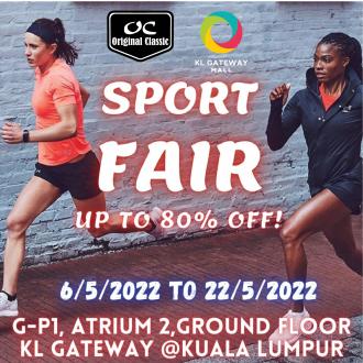 Original Classic Sports Fair Up To 80% OFF at KL Gateway (6 May 2022 - 22 May 2022)