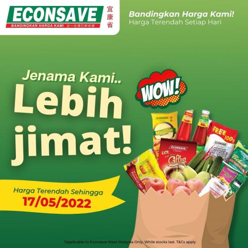 Econsave Lebih Jimat Promotion (valid until 17 May 2022)