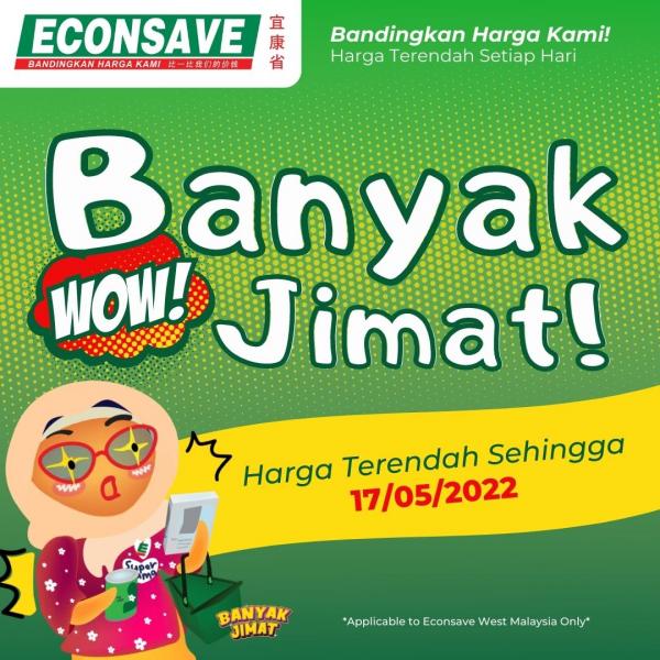 Econsave Banyak Jimat Promotion (valid until 17 May 2022)