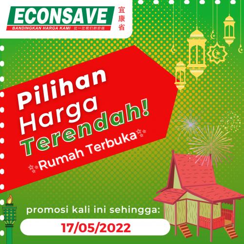 Econsave Open House Promotion (valid until 17 May 2022)