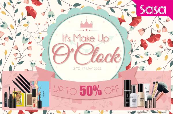 SaSa Make Up Items Promotion (13 May 2022 - 17 May 2022)