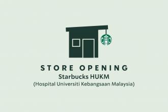 Starbucks HUKM Opening Promotion (15 May 2022)