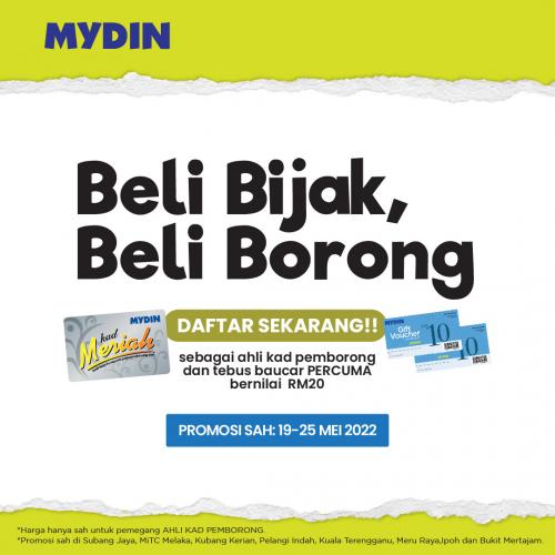 MYDIN Beli Bijak Beli Borong Promotion (19 May 2022 - 25 May 2022)