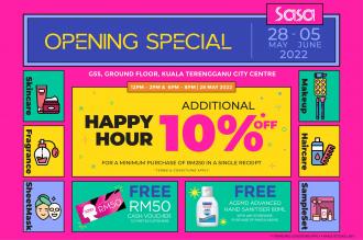 SaSa Kuala Terengganu City Centre Opening Promotion (28 May 2022 - 5 June 2022)