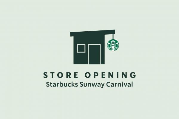 Starbucks Sunway Carnival Mall Opening Promotion (28 May 2022 - 3 Jun 2022)