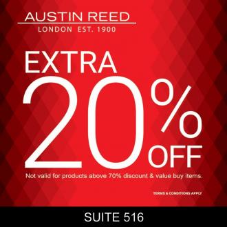 Austin Reed Extra 20% OFF Sale at Johor Premium Outlets (25 May 2022 - 12 June 2022)