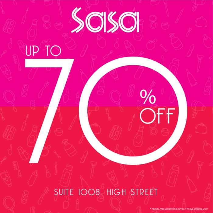 Sasa Special Sale Up To 70% OFF at Johor Premium Outlets (1 Jun 2022 - 30 Jun 2022)