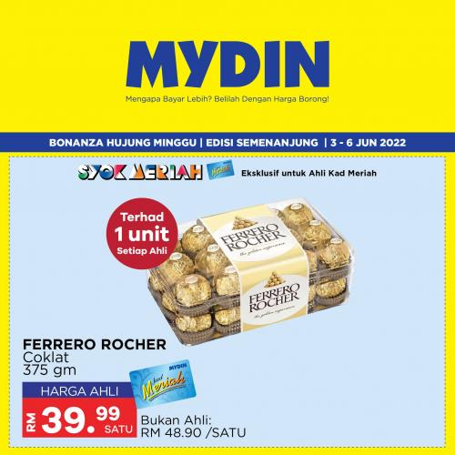MYDIN Weekend Promotion (3 Jun 2022 - 6 Jun 2022)