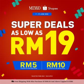 Mixxo Shopee June Special Promotion (7 June 2022 - 19 June 2022)