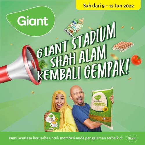 Giant Stadium Shah Alam Promotion (9 Jun 2022 - 12 Jun 2022)