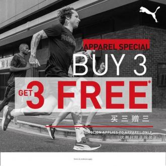 Puma Special Sale Buy 3 Get 3 FREE at Johor Premium Outlets (8 June 2022 - 26 June 2022)