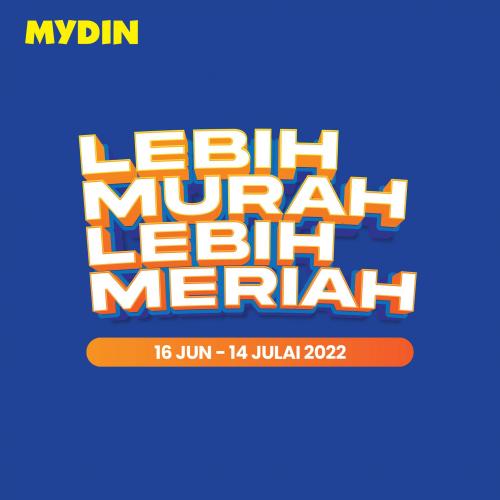 MYDIN Lebih Murah Lebih Meriah Promotion (16 Jun 2022 - 14 Jul 2022)